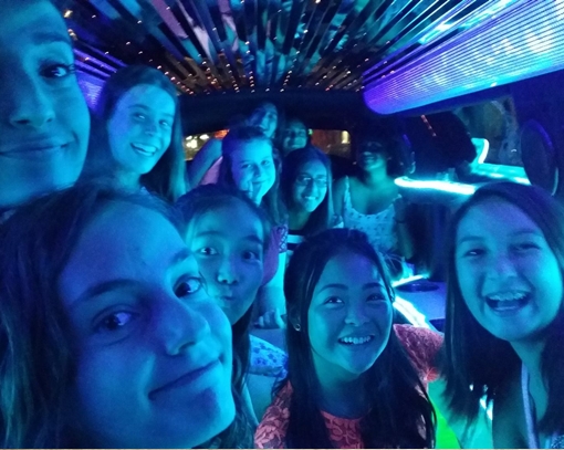 Kids Parties Limo Bus